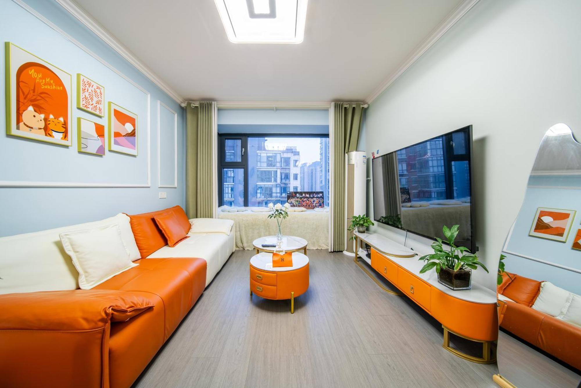 Qixi Boutique Apartment Lianyungang Esterno foto